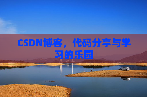 CSDN博客，代码分享与学习的乐园